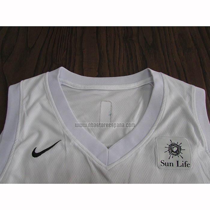 Camiseta Toronto Raptors Kawhi Leonard NO 2 Ciudad 2018 Blanco